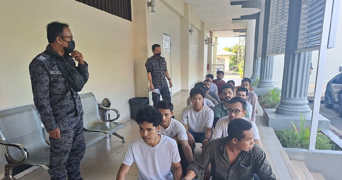 14 foreign nationals charged over illegal entry and visa violations in Kelantan