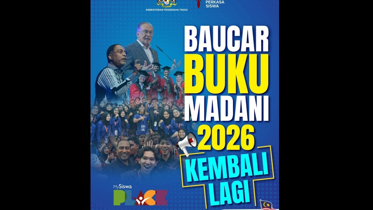 1.18 Million Malaysian University Students Can Now Claim RM100 MADANI Book Vouchers