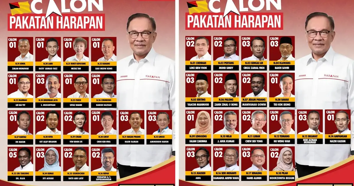 Anwar Urges Negeri Sembilan Voters to Strengthen Pakatan Harapan's Mandate