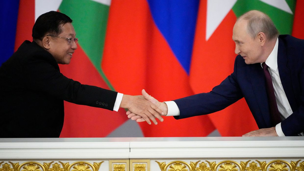 Putin Reinforces Strategic Partnership with Myanmar as Military Leader Seeks Global Legitimacy