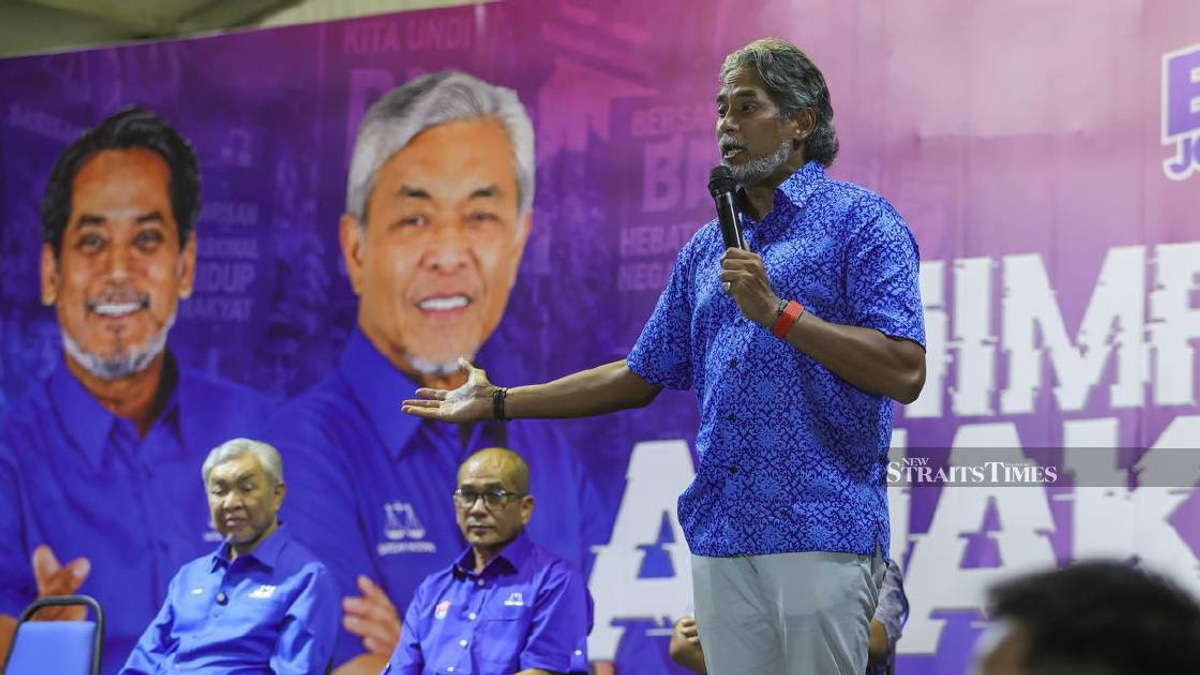 Khairy accuses Pakatan Harapan of copying Barisan Nasional's election platform in Johor race