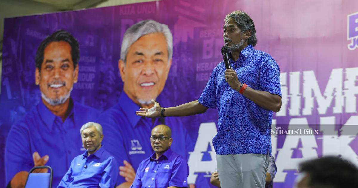 Khairy accuses Pakatan Harapan of copying Barisan Nasional's election platform in Johor race