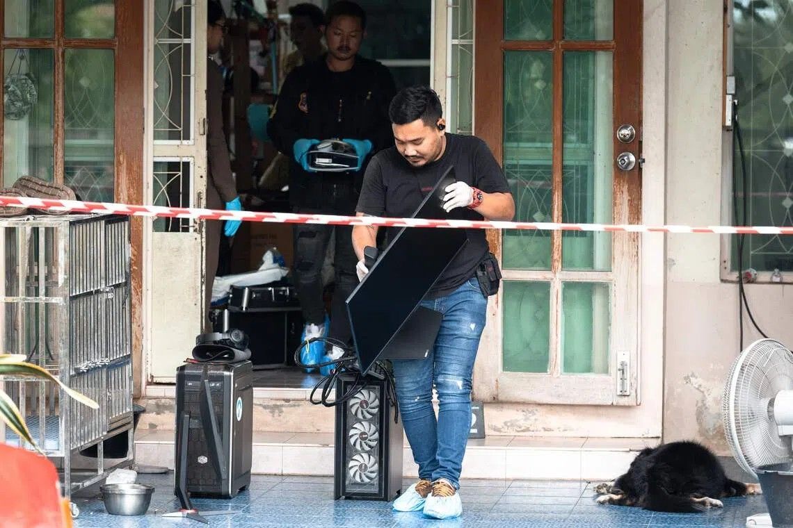 Thai police probe online activity of teenage suspect in school shooting that killed grandparents