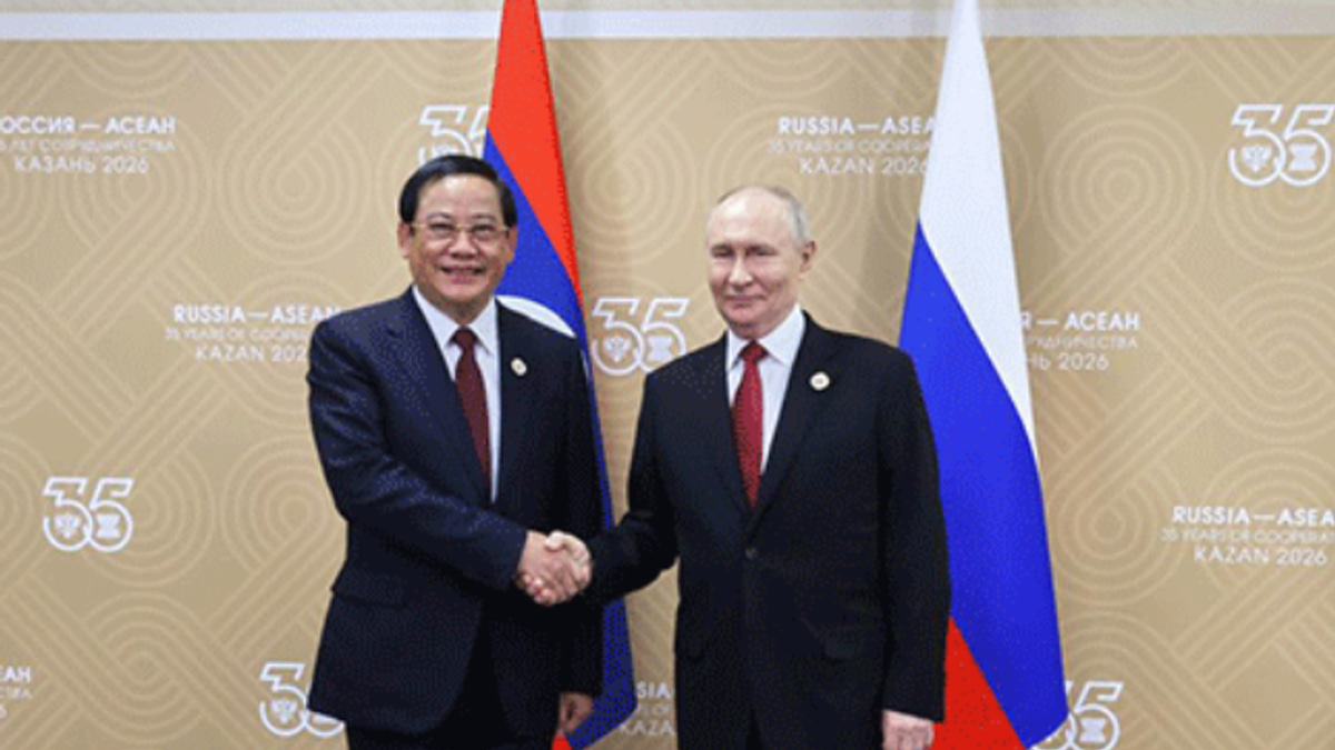 Laos and Russia Cement Strategic Partnership Amid Regional Engagement