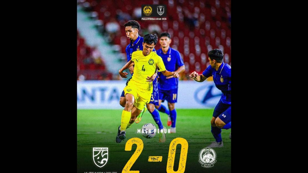 Thailand Ends Malaysia's Perfect Start With Commanding 2-0 Victory