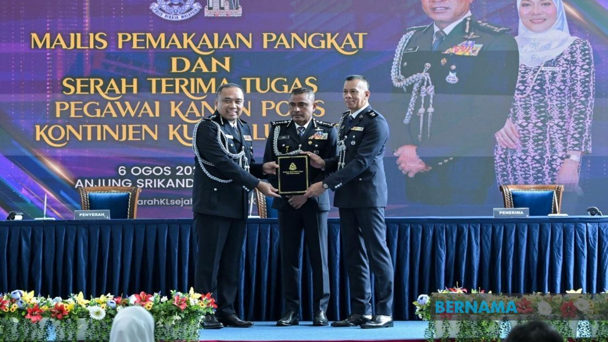 Kuala Lumpur Police Command Reshuffles Six Senior Leadership Posts