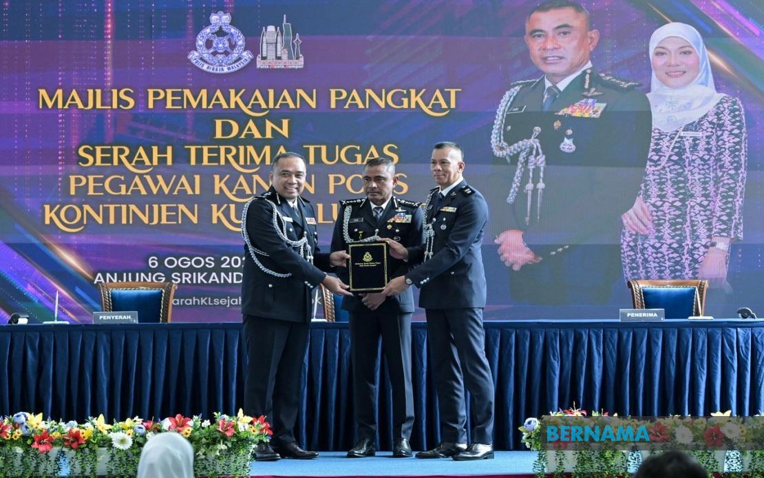 Kuala Lumpur Police Command Reshuffles Six Senior Leadership Posts