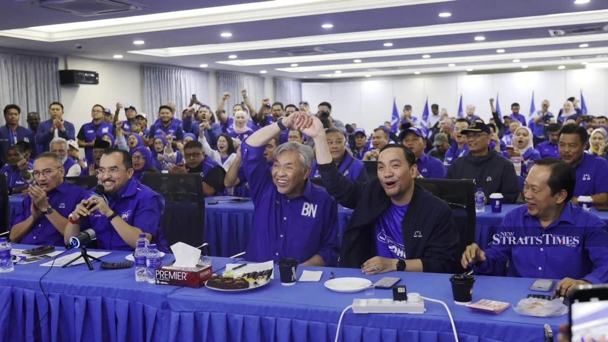 Barisan Nasional Surpasses Majority in Johor State Election With 40-Seat Lead