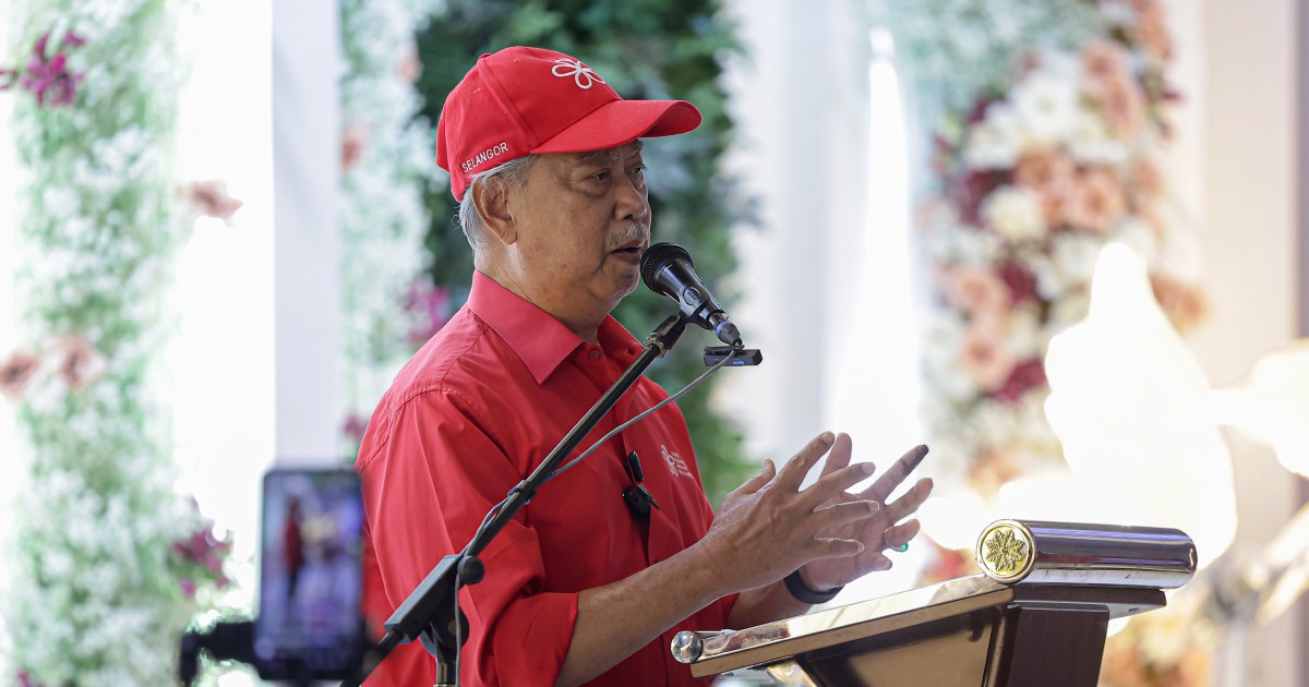 Muhyiddin defends Bersatu's Negri Sembilan bid against Umno's 'spoiler' criticism