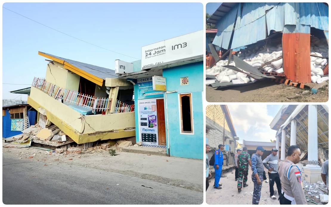 Indonesia's Flores Island Grapples With Devastating 7.7 Quake as Nearly 1,000 Aftershocks Shake Region