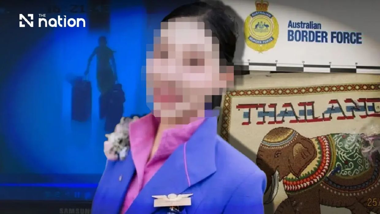 Thai Flight Attendant Caught in Transnational Drug Scheme Linked to Golden Triangle Syndicates