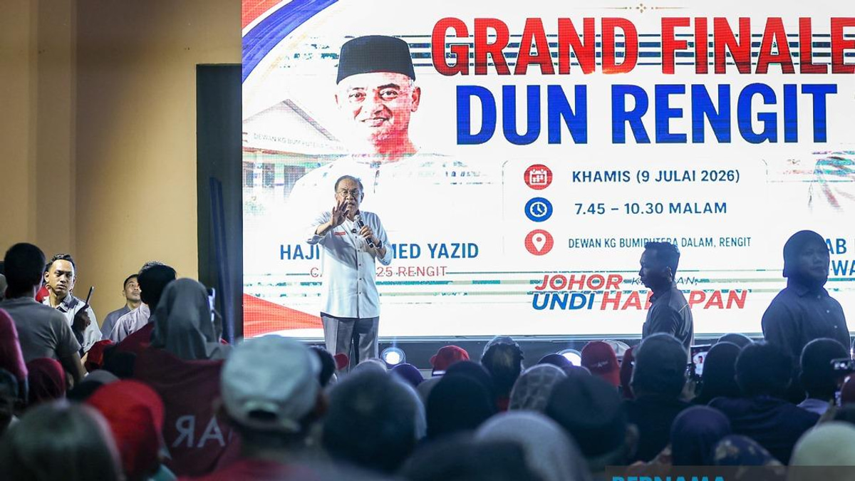 Anwar Pledges Swift Action on Rengit's Healthcare and Water Crisis Ahead of Johor Election
