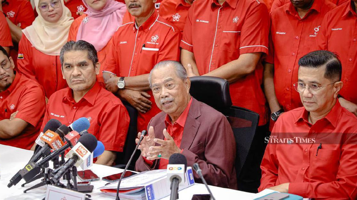 Bersatu Prepared for Direct Contest Against Pas in Johor Elections, Muhyiddin Says