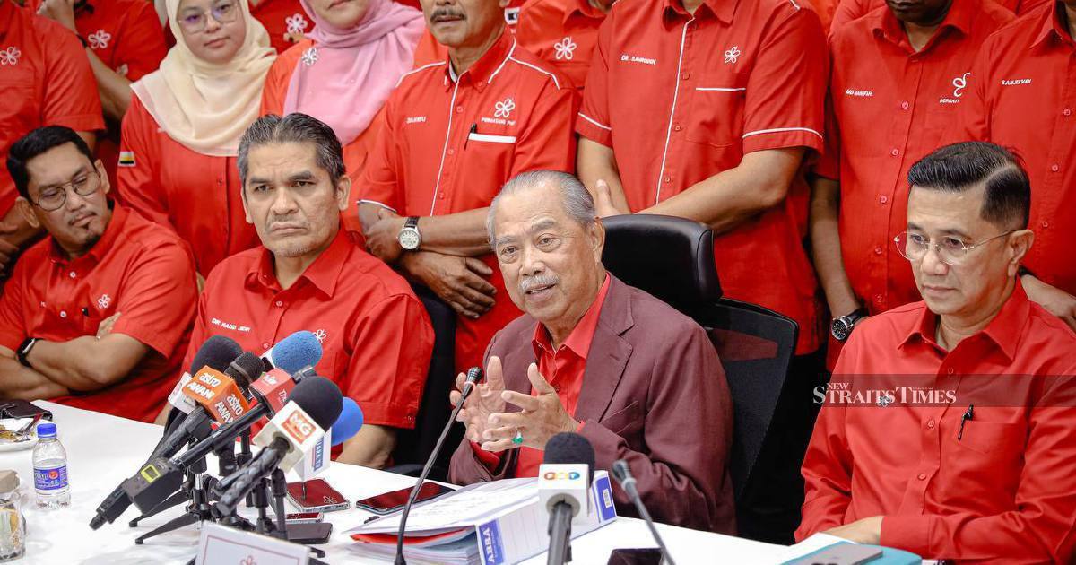 Bersatu Prepared for Direct Contest Against Pas in Johor Elections, Muhyiddin Says