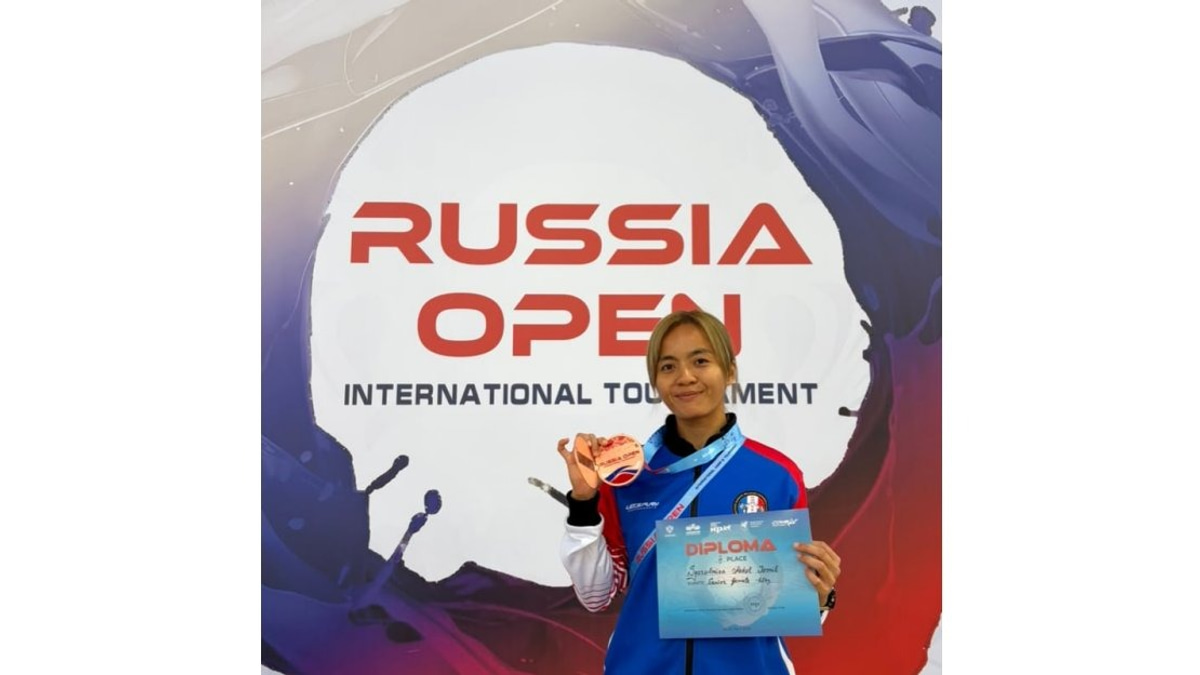 Labuan's Syarulniza Wins Bronze at Russian Open Karate Championship