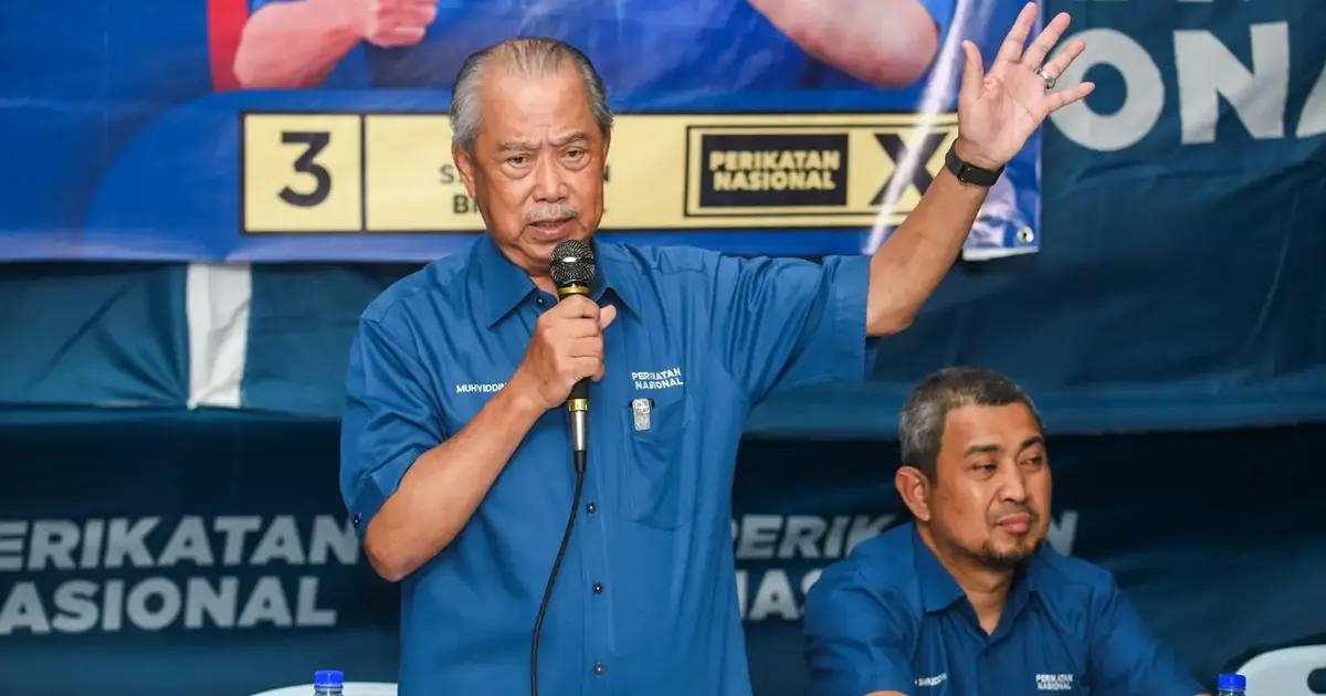 Muhyiddin Links Najib's Prison Release to Johor Election Politics