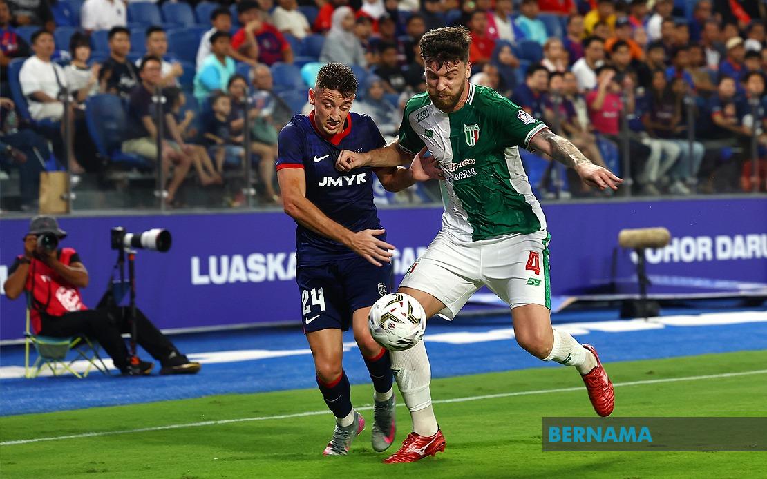 JDT Clinches Charity Shield and Extends World Record Unbeaten Streak to 109 Matches