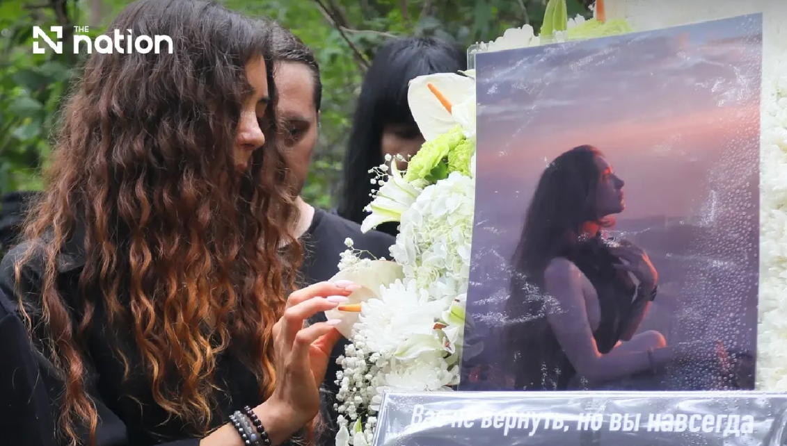 Russian Mother Grieves Slain Siblings at Thai Memorial, Thanks Nation for Support
