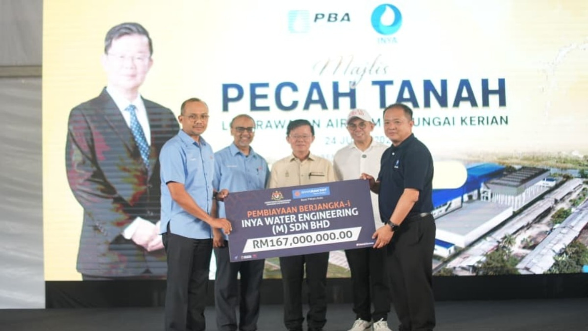 Bank Rakyat Backs Penang Water Project With RM167 Million Financing Deal