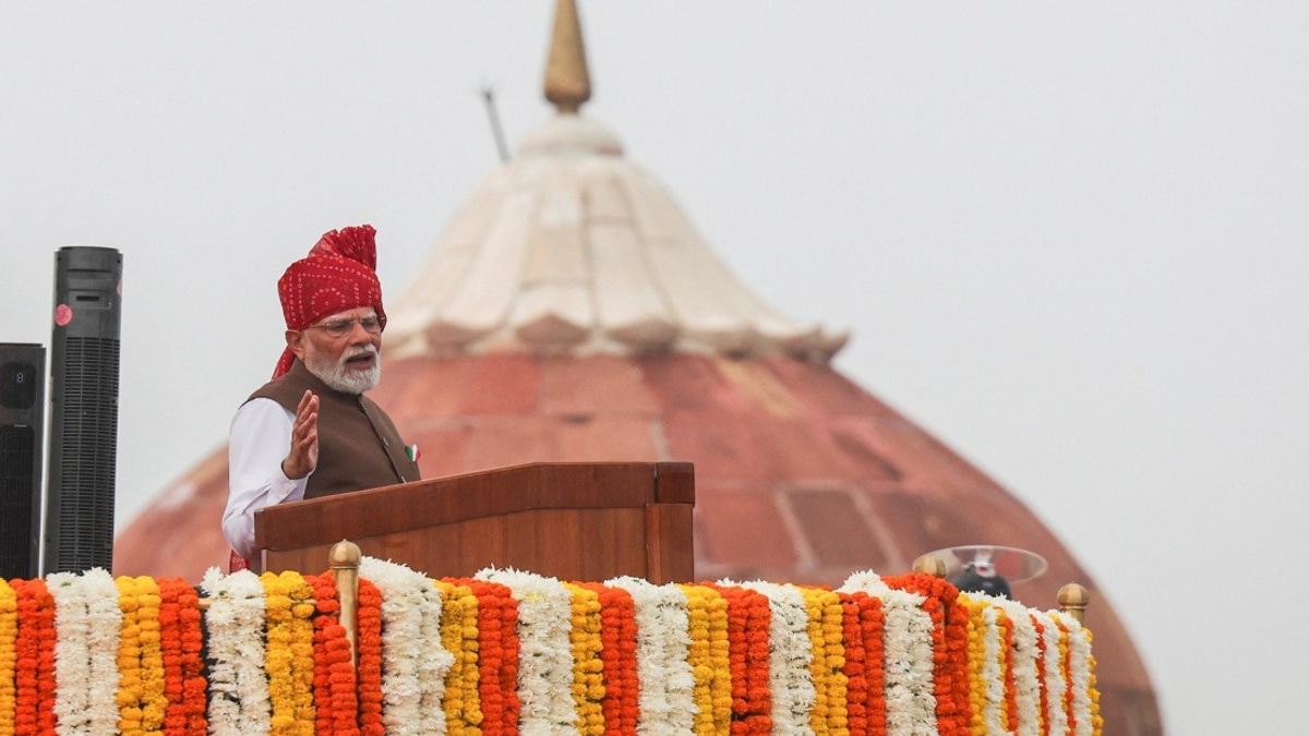 Modi Charts India's Path to Self-Reliance, Targets Developed Nation Status by 2047