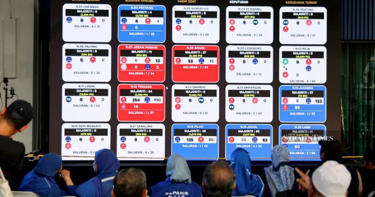 Negri Sembilan Election Results Reveal Pakatan Harapan's Deepening Crisis Among Malay Voters