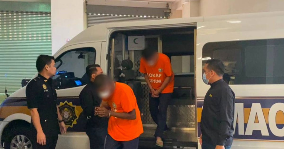 Two highway officers remanded in custody over alleged acceptance of traffic bribes on East Coast Expressway