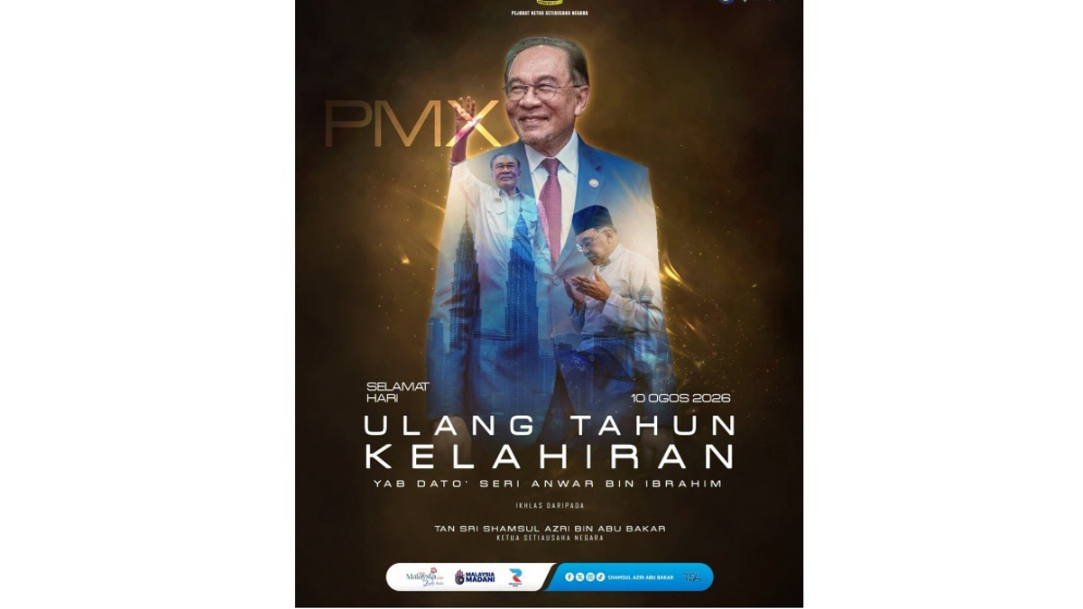 Civil Service Chief Extends Birthday Greetings to PM Anwar on 79th Milestone