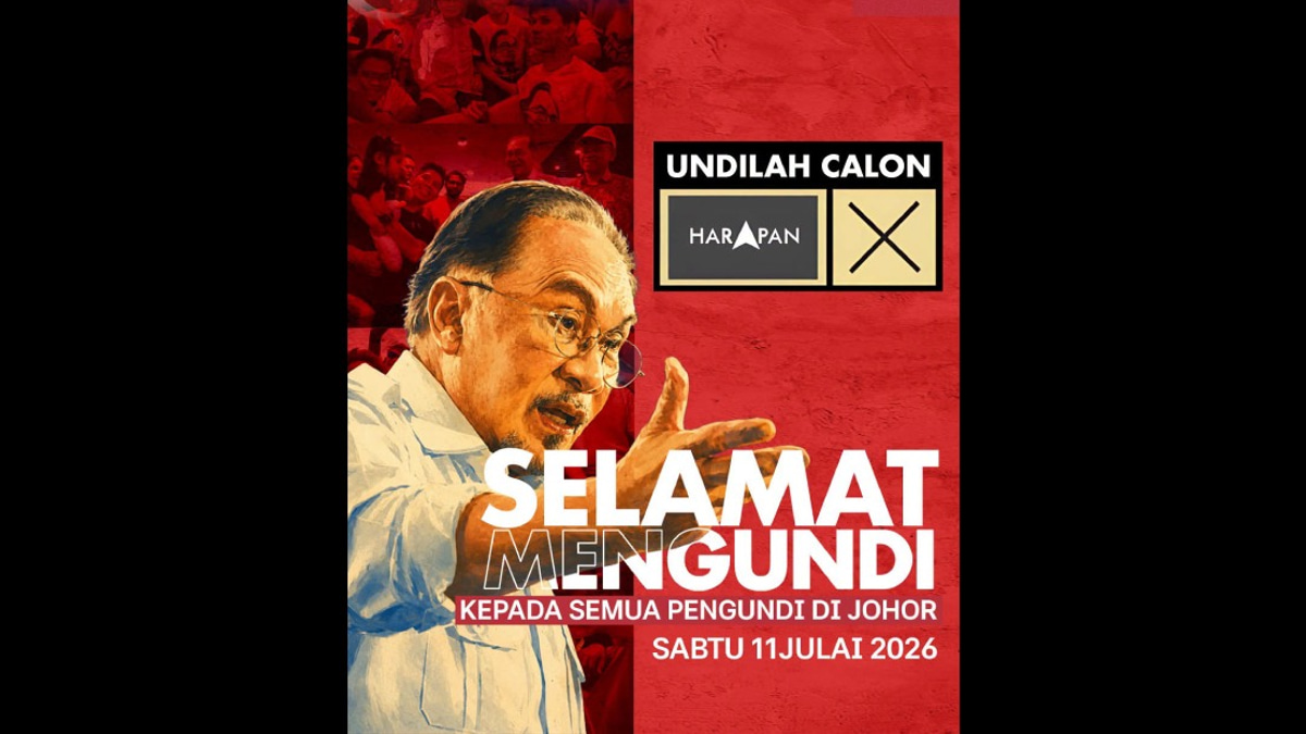 PM Anwar Ibrahim Calls on Johoreans to Vote for Trustworthy Leadership in State Election