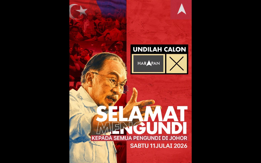 PM Anwar Ibrahim Calls on Johoreans to Vote for Trustworthy Leadership in State Election