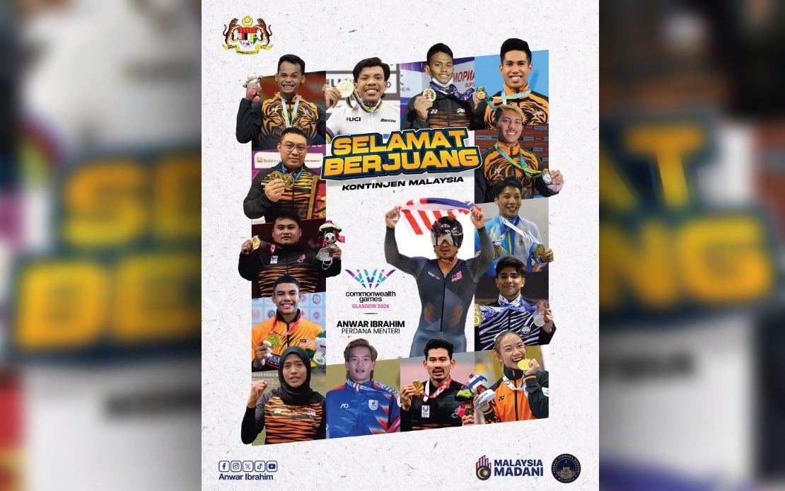 PM Anwar Rallies Malaysian Athletes as 2026 Glasgow Commonwealth Games Opens