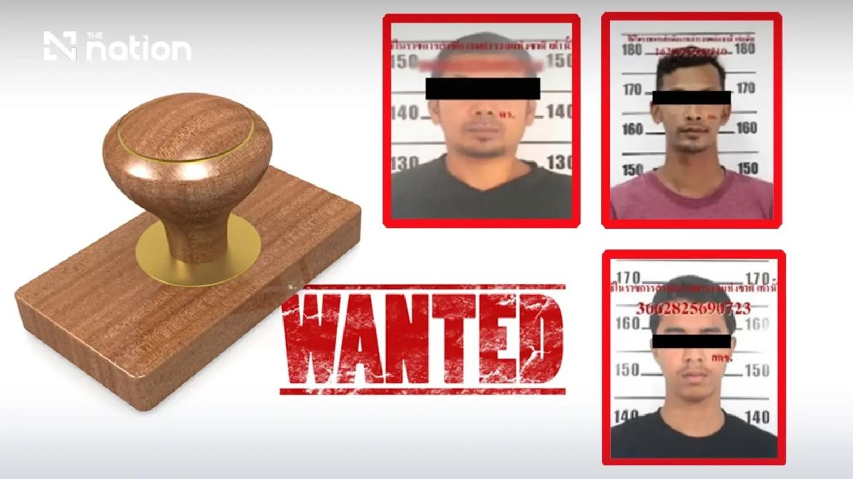 Three sought in deadly Narathiwat attacks as Thai authorities widen net