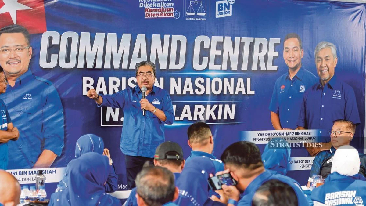 BN Must Prioritise Voter Engagement Over Internal Disputes in Johor Campaign, Says Johari