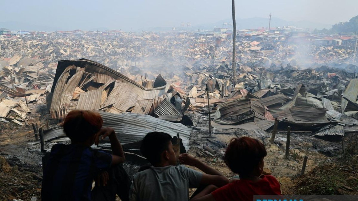 Sabah Government Allocates RM3,000 Aid Per Household for Kampung Lok Buta Fire Victims