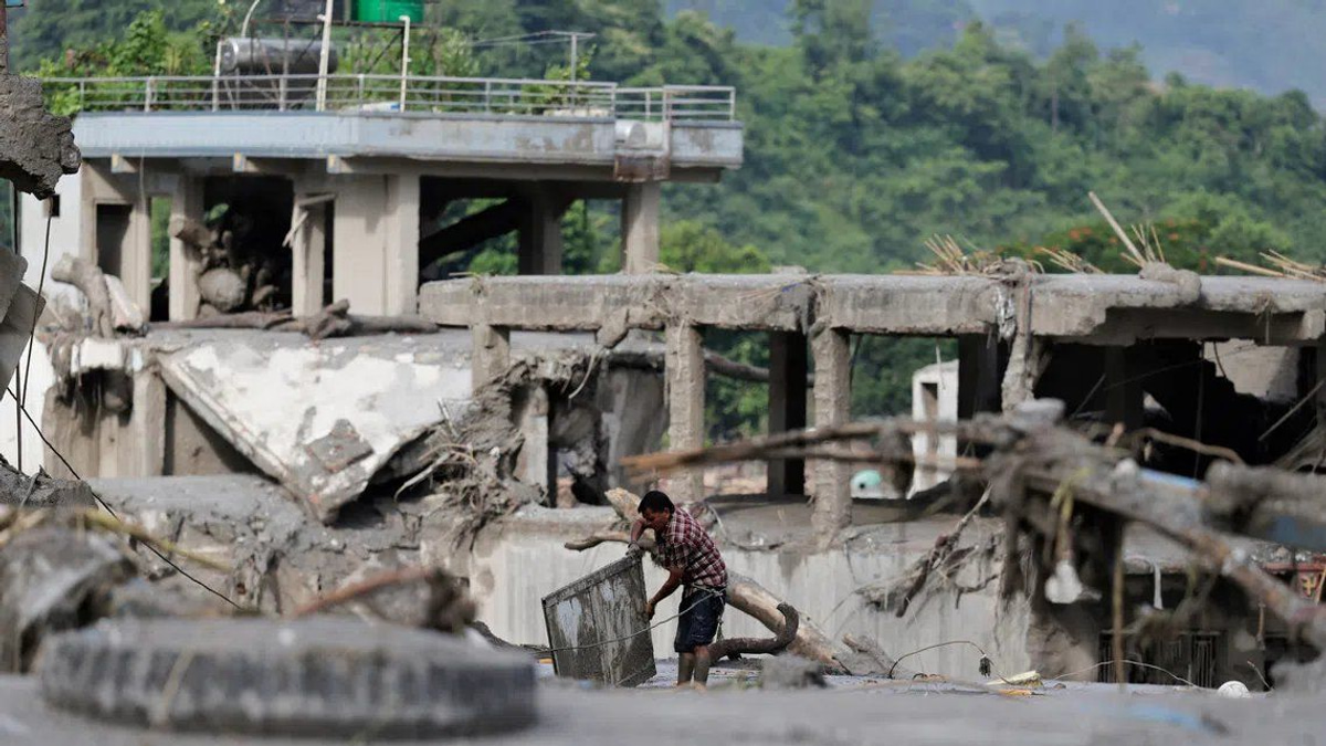 Nepal and China brace for secondary flooding threat as glacier-collapse lakes risk catastrophic overflow