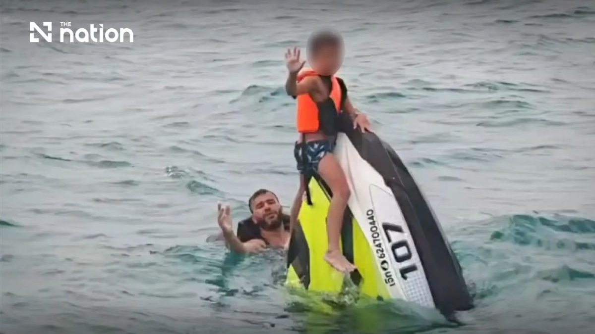 French Father and Young Sons Rescued After 16 Hours Adrift Off Koh Samui