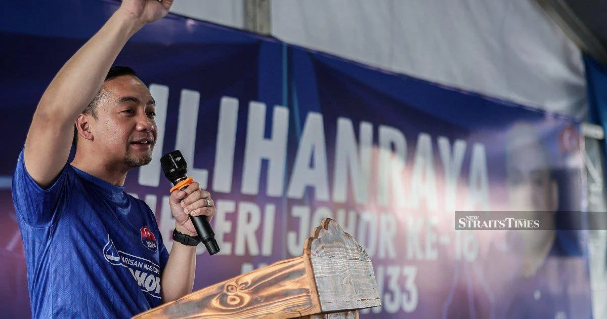 Johor Election: BN's Endau Candidate Holds Ground Despite Party-Hopping Claims