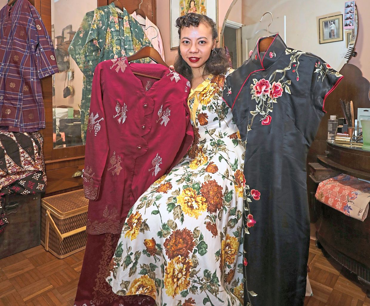 Vintage textiles and historical dress become vessels for Malaysia's cultural memory among young collectors