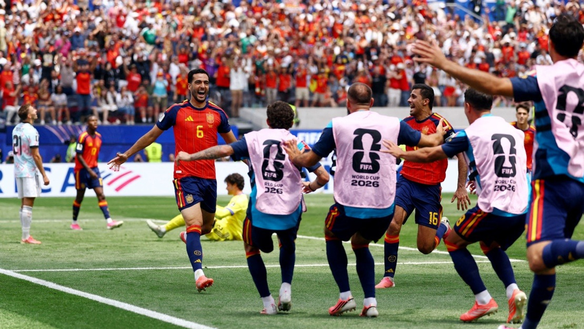 Merino's Late Strike Sends Spain into World Cup Semi Against France