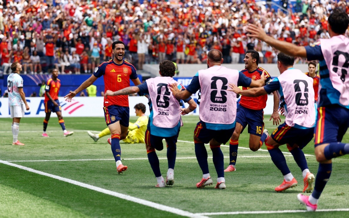 Merino's Late Strike Sends Spain into World Cup Semi Against France