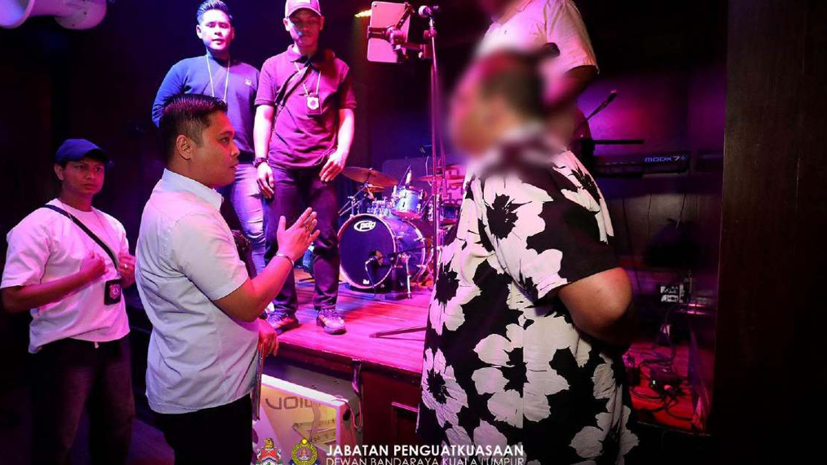 DBKL Cracks Down on Unlicensed Entertainment Venues, Seizing Equipment and Issuing Fines