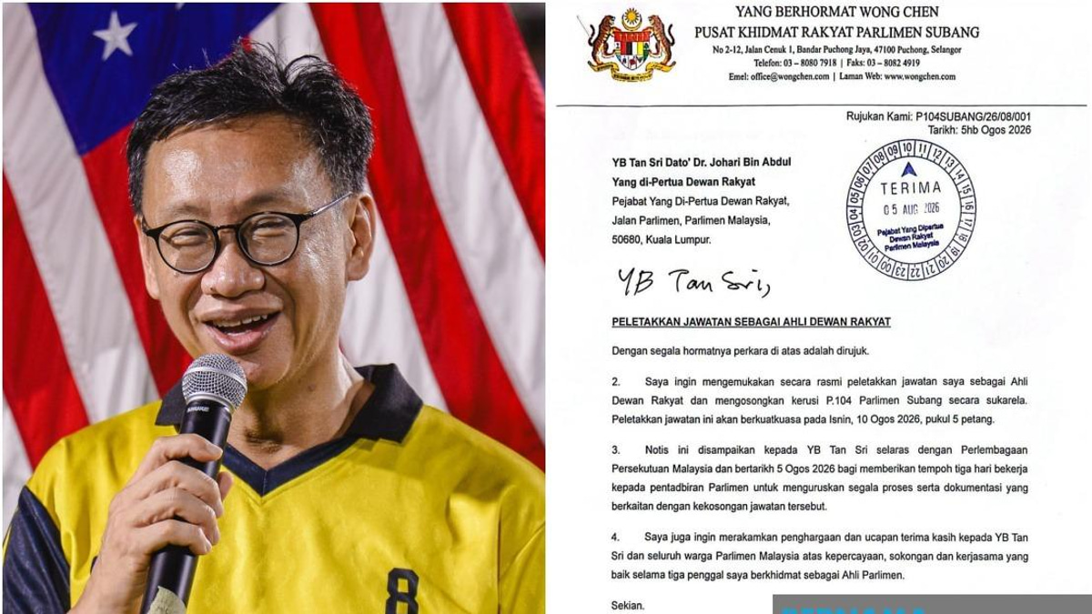 Subang MP Wong Chen Officially Steps Down After Three Terms in Parliament