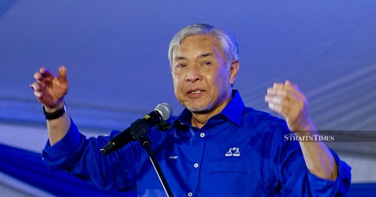 Zahid Dismisses Claims of Manifesto Copying in Negri Sembilan Race