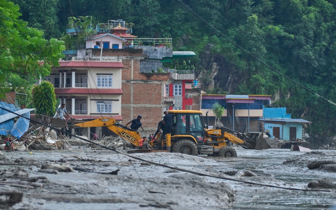 160 Dead, 680 Missing as Devastating Floods Ravage Nepal-China Border