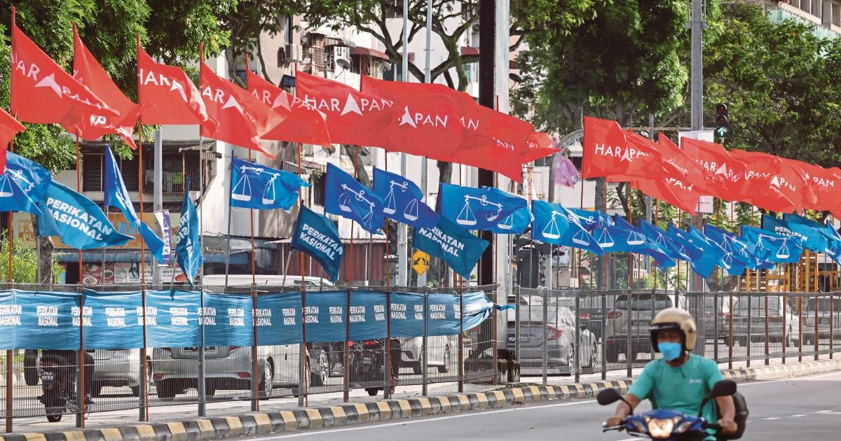 Three-way battle set for Johor state election as BN, PH and PN fight for control of 33 seats