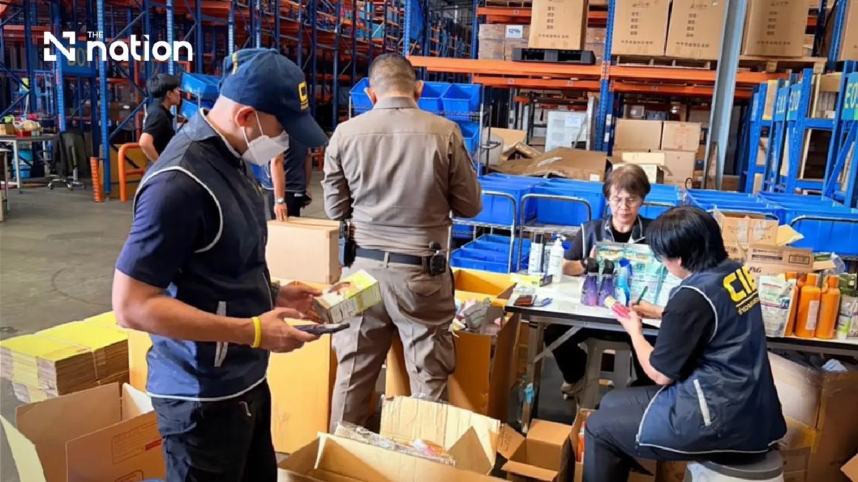 Thailand Police Seize Over 83,000 Illegal Japanese Products Worth 8.34 Million Baht