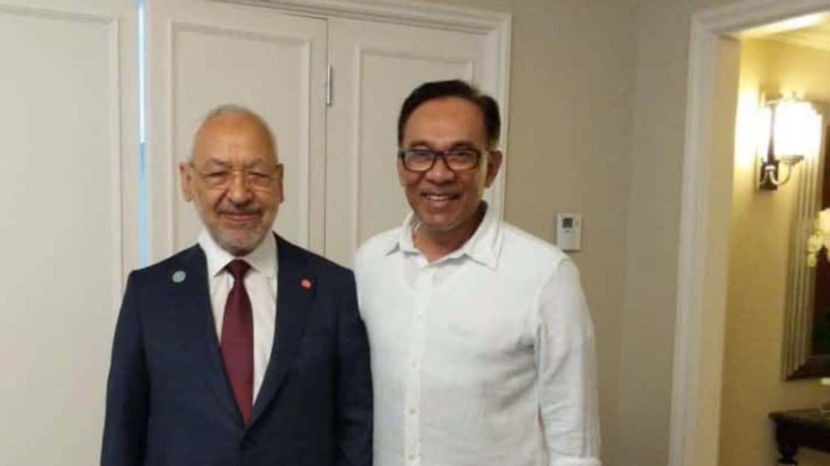 Anwar Seeks Ghannouchi's Release in Humanitarian Appeal to Tunisia