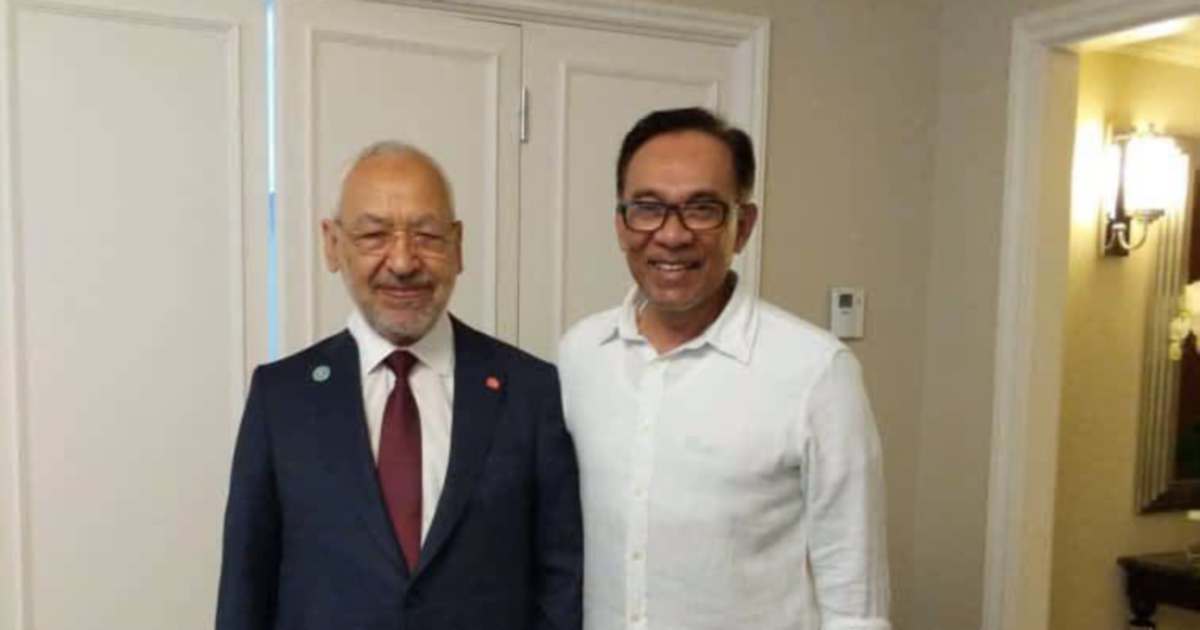 Anwar Seeks Ghannouchi's Release in Humanitarian Appeal to Tunisia