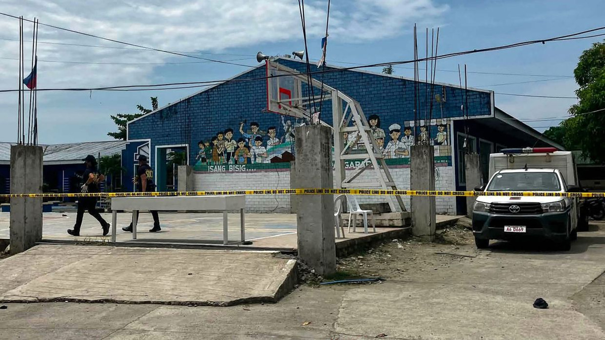 Two teenage students arrested after deadly shooting at Philippine high school kills three