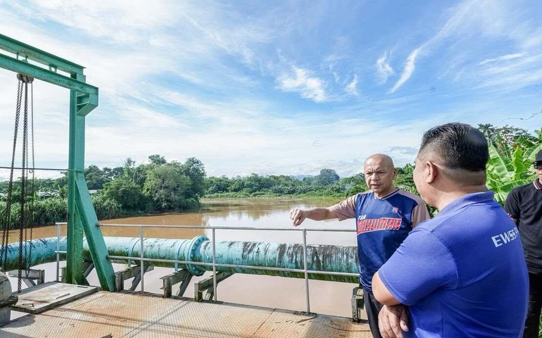 Minister Armizan Inspects Papar Water Supply Upgrades Amid Raw Water Quality Challenges