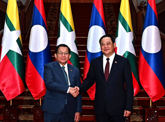 Myanmar and Laos Chart Closer Partnership at State Visit Milestone